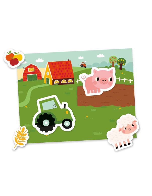 Mon petit coffret aimanté - La ferme...