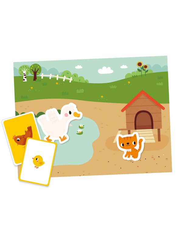 Mon petit coffret aimanté - La ferme...