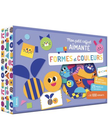 Mon petit coffret aimanté - Formes et couleurs  - Auzou