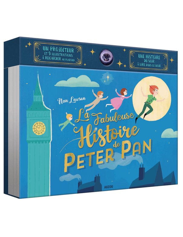 Livre projecteur - La fabuleuse histoire de Peter Pan - Auzou
