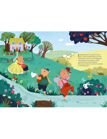 Livre projecteur - Les trois petits cochons - Auzou 2