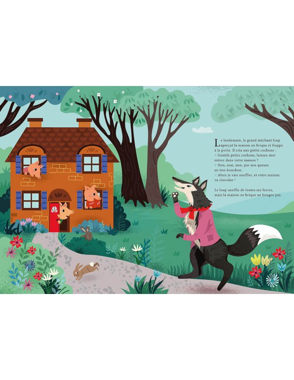 Livre projecteur - Les trois petits...