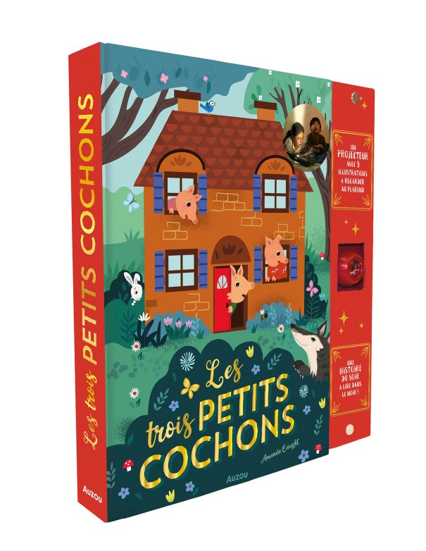 Livre projecteur - Les trois petits cochons - Auzou