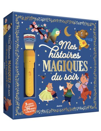 Coffret lampe à histoire - Mes histoire magique du soir - Auzou