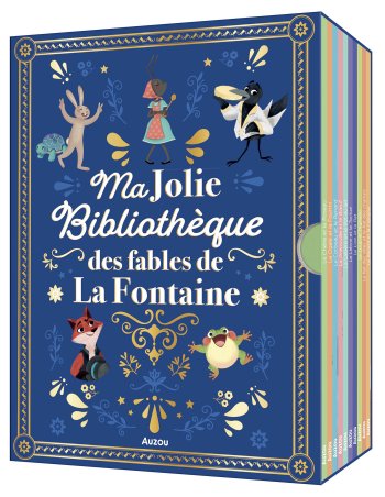 Ma jolie bibliothèque des fables de la fontaine - Auzou