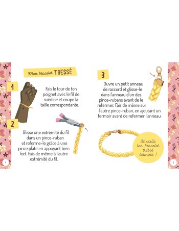 Mon superbe bijou - Mes jolis bracelets kawaii - Auzou 2