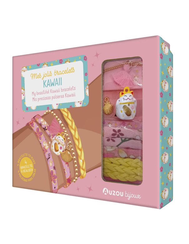 Mon superbe bijou - Mes jolis bracelets kawaii - Auzou