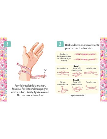 Mon superbe bijou - Mon duo de bracelets Mère-fille - Auzou 2