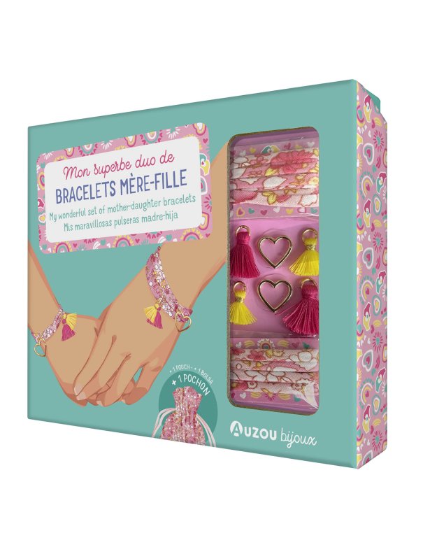 Mon superbe bijou - Mon duo de bracelets Mère-fille - Auzou