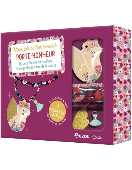 Mon superbe bijou - Mon jolie collier renard porte-bonheur - Auzou