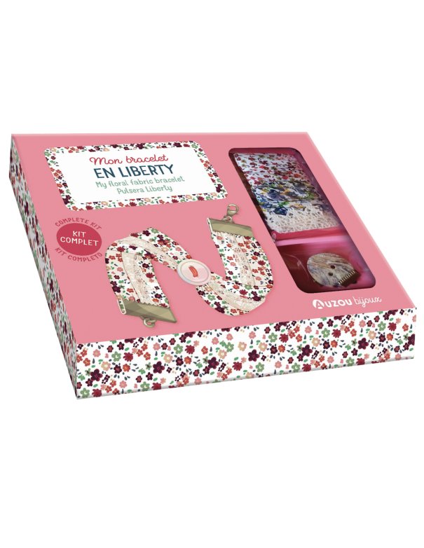 Mon superbe bijou - Mon bracelet en liberty - Auzou