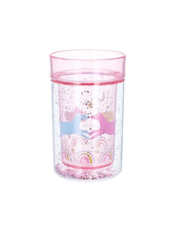 Verre à paillettes - licorne - Pause...