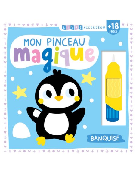 Livre accordéon – Mon pinceau magique – Banquise - 1,2,3 soleil