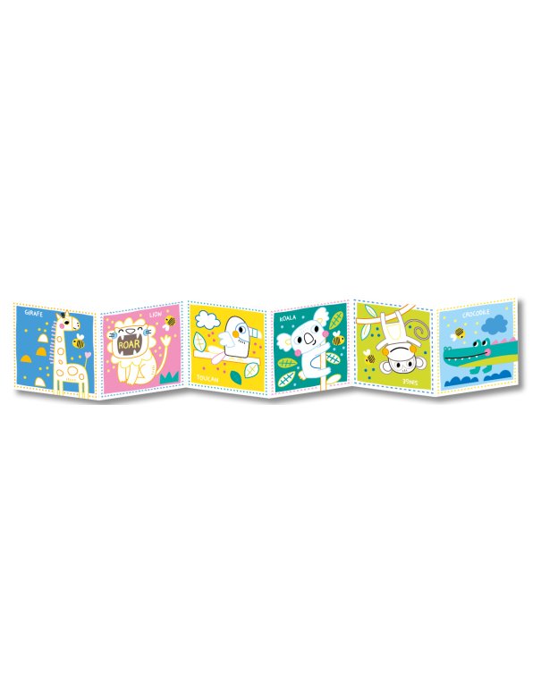 Livre accordéon – Mon pinceau magique...