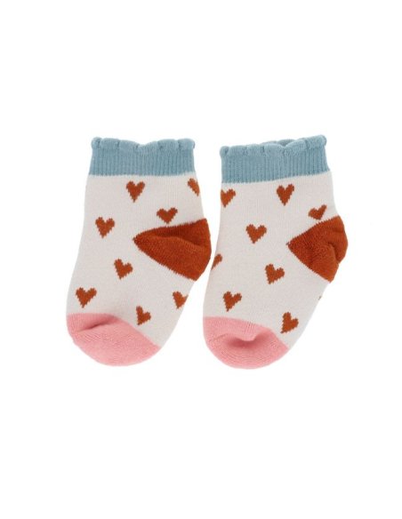Chaussettes bébé Cœur 0-6 mois - À la cueillette - Roodoudou - Le petit Souk