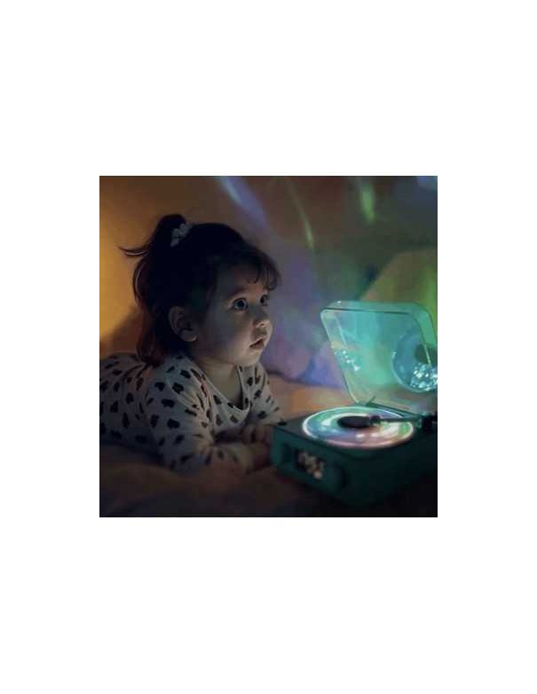 Enceinte sensorielle Magic wave verte...