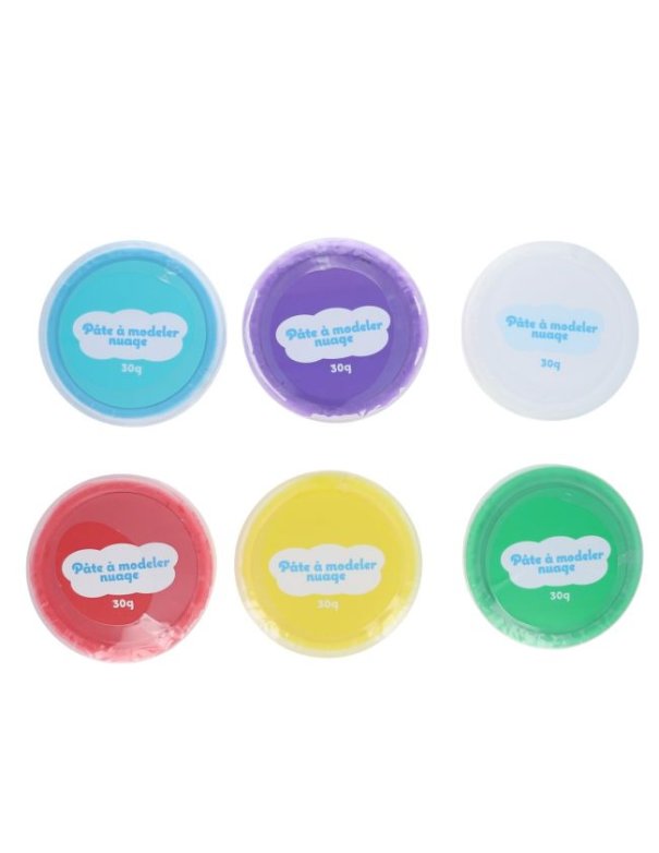 Jeu pâte à modeler nuage - Mercredi...