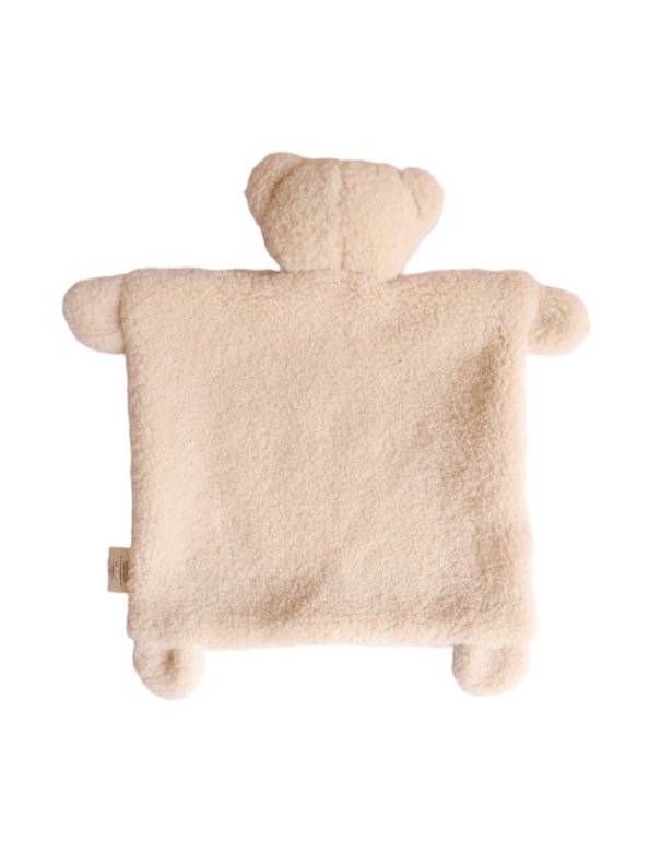 Doudou plat ourson écru - Petit déj -...