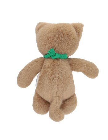 Peluche chat marron et... 2