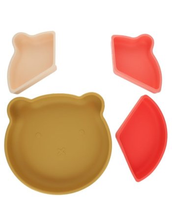 Assiette à compartiments en... 2