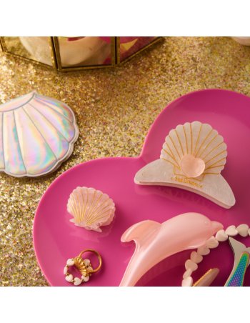 Bague en perles dorées et... 2