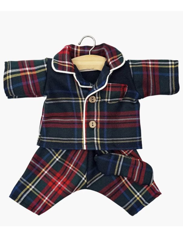 Pyjama Eden à manches longues Tartan...