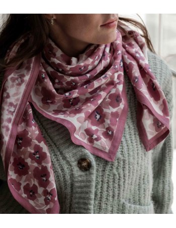 Grand foulard Posy Dahlia -...