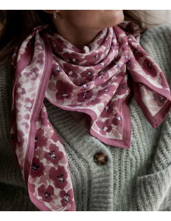 Grand foulard Posy Dahlia -... 2