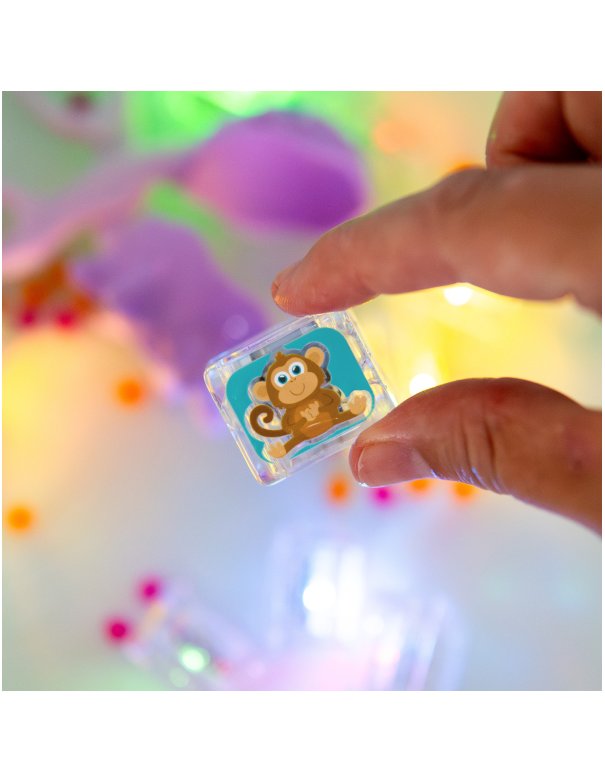 Cubes lumineux - Zany ZOO - lot de 6...