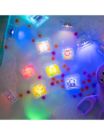 Cubes lumineux - Zany ZOO - lot de 6 - Glo pals