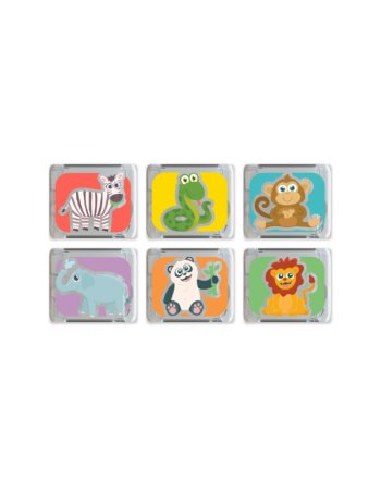 Cubes lumineux - Zany ZOO - lot de 6 - Glo pals 2