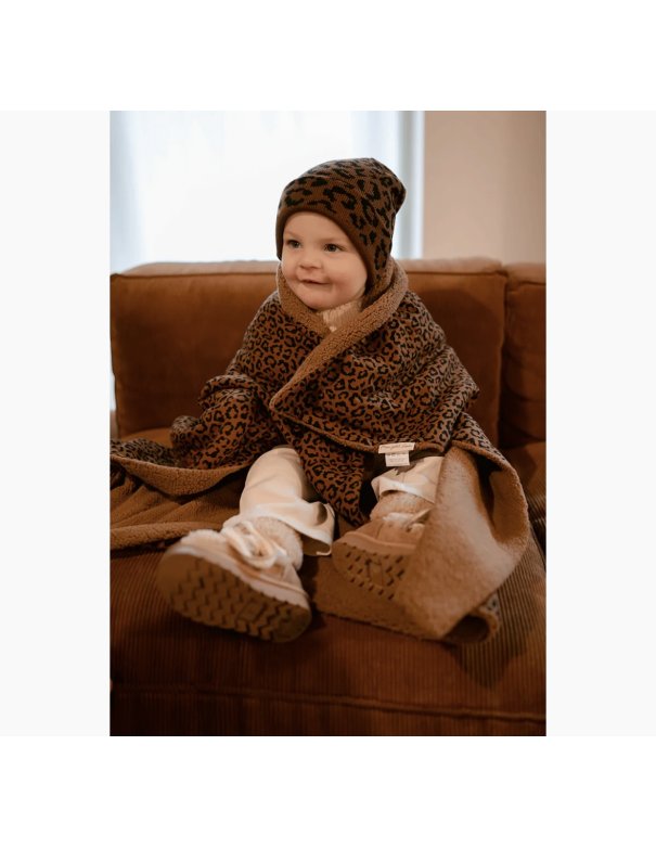 Bonnet léopard enfant - Mon petit Léon