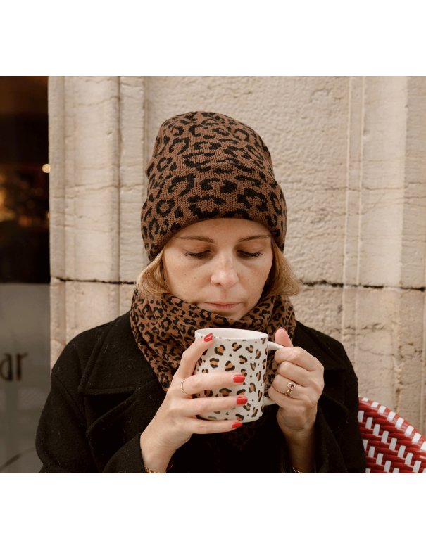 Bonnet léopard adulte - Mon petit Léon