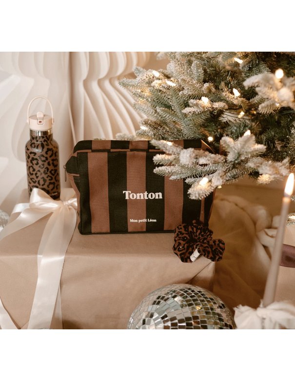 Trousse de toilette coton - Rayures...