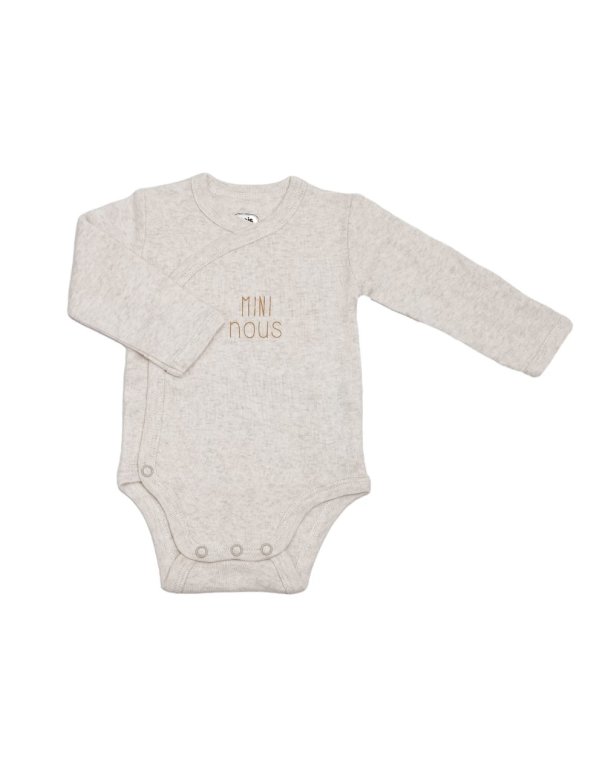 Lot de 2 bodies bébé - Mini nous -...