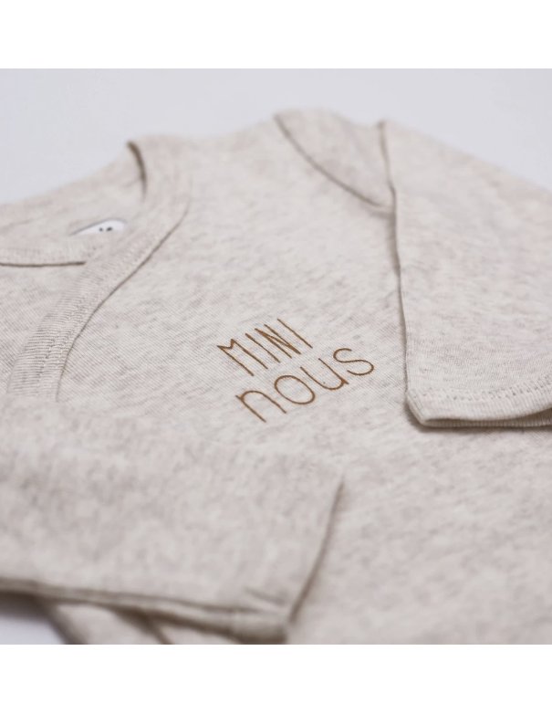 Lot de 2 bodies bébé - Mini nous -...