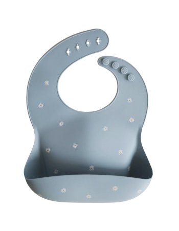 Bavoir en silicone -...