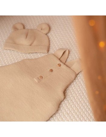 Salopette bébé en maille -... 2