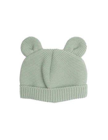 Bonnet à oreilles en maille...