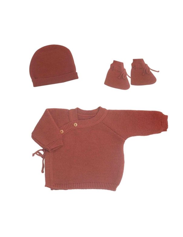 Lot naissance - Brassière chaussons...