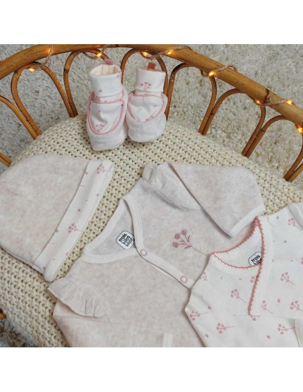 Kit naissance 6 pièces fille - Motif...