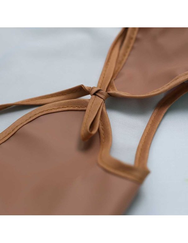 Bavoir tablier plastifié - Terracotta...