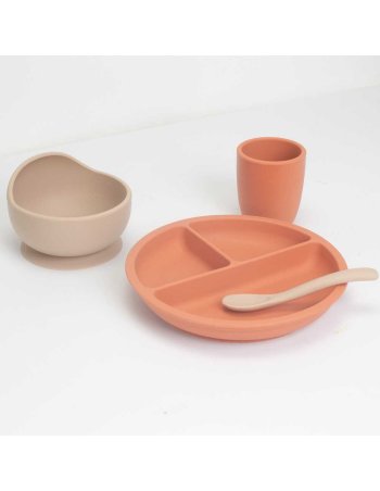 Set repas en silicone pour...