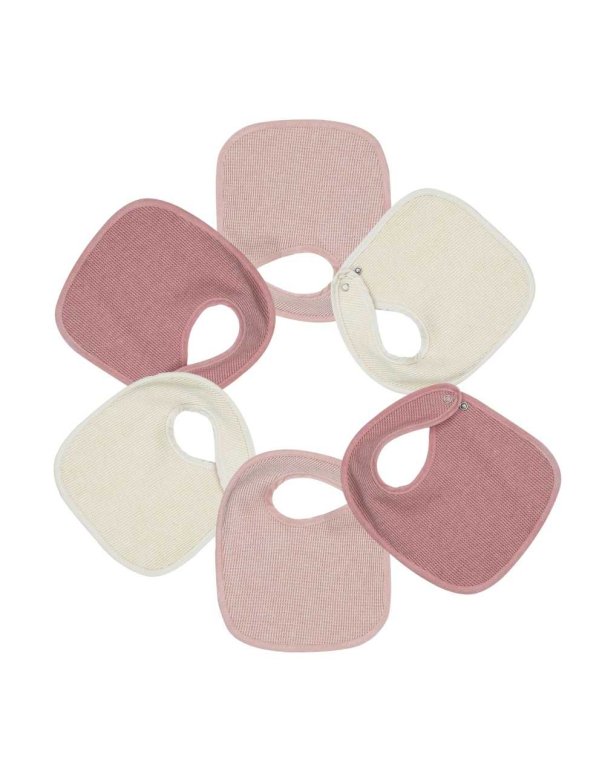 Bavoirs bébé naissance - roses -...