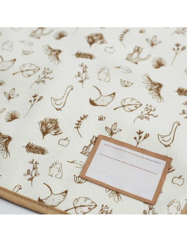 Lot de 2 bavoirs maternelles - 30x38...