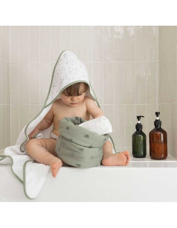 Lot de 2 capes de bain bébé - Trois...