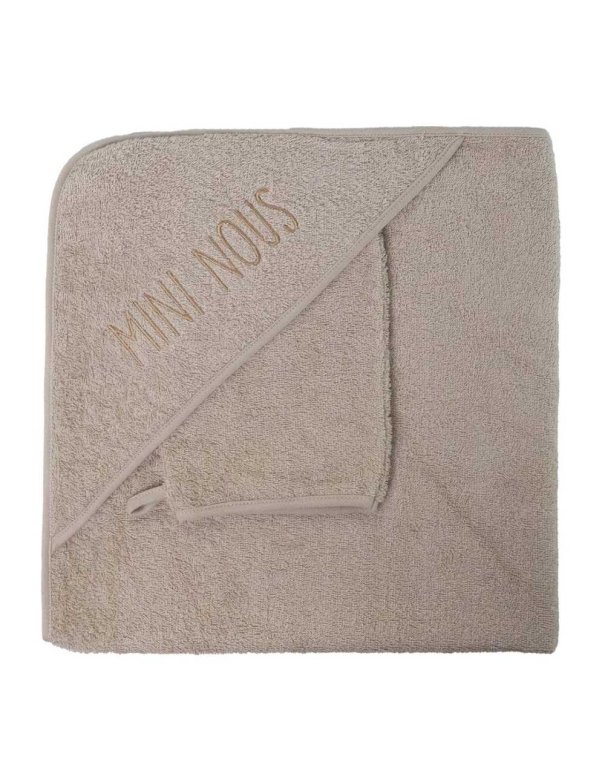 Set de bain - Mini nous - Sable -...