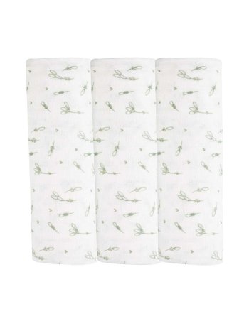 Lot de 3 langes bébé...