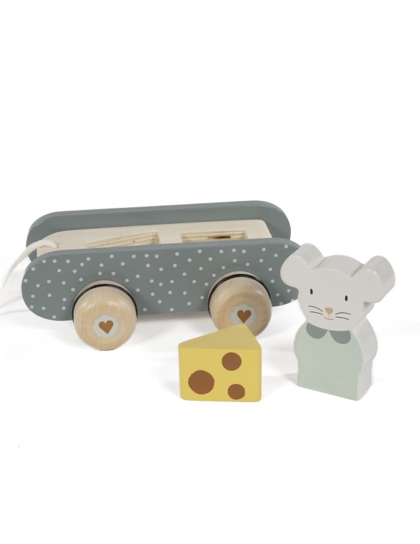 Jouet à tirer en bois Poppy - Walking...