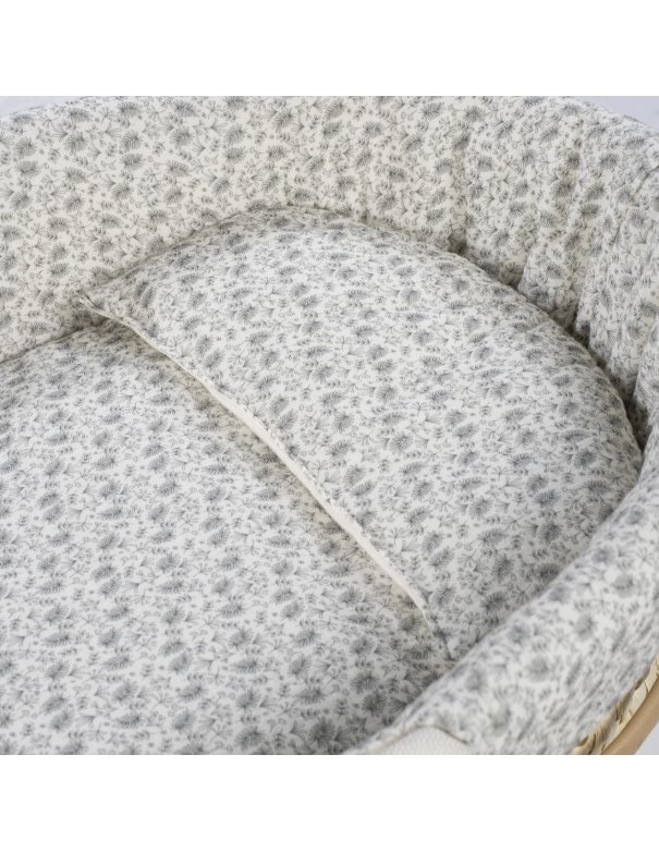 Habillage berceau moïse - Gala mint -...